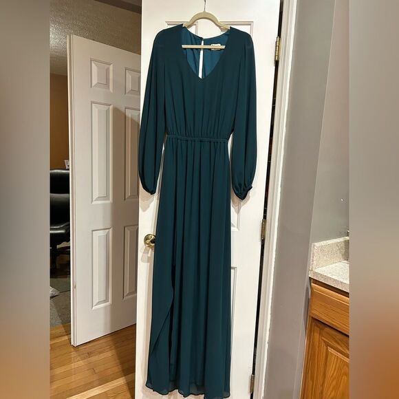Show Me Your Mumu Chiffon Jocelyn Maxi Dress Womens Size Medium - Picture 1 of 4